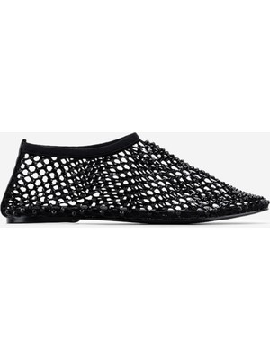 Valmenti Kadın Tekstil Siyah Casual Ayakkabı 1141 444 Bn Ayk Y26 Black Strass