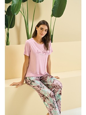 Over Sleep 3350 Kadın Pijama Takım