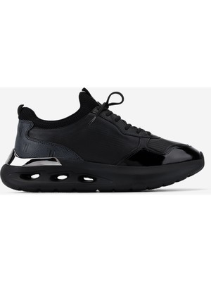 Valmenti Erkek Hakiki Deri Siyah Sneakers & Spor Ayakkabı 381 23312 Erk Ayk Y26 Sıyah