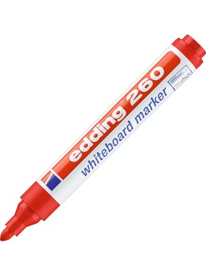 Özbience E-260 Beyaz Tahta Kalemi Kırmızı, Kaliteli ve Kullanışlı Yazım Aracı