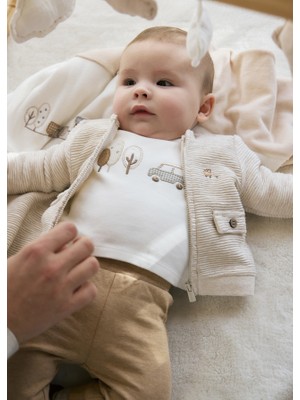 Mayoral Newborn Erkek Bebek Eşofman Takım Bej
