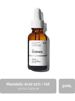 The Ordinary Mandelic Acid 10% + HA 30ML Cilt Bakımında Etkili Yüz Bakım Ürünü