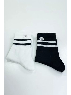 Bemy Store 2 Çift Kadın Soket Çorap