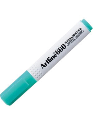 Artline 660 Fosforlu Kalem Kesik Uç 1.0-4.0mm Pastel Green