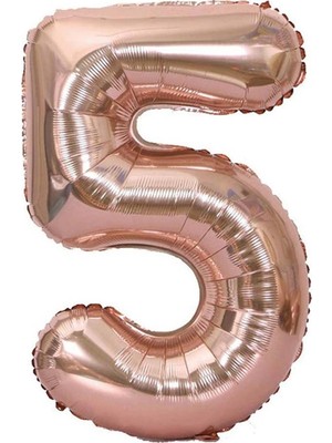 Keskin Sound 40 Inç Rose Gold Folyo Balon ( 5 )