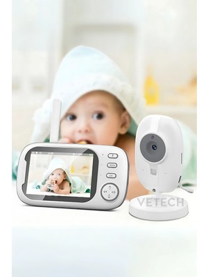 Özgürce Yüksek Çözünürlüklü Bebek Kamerası, Gece Görüşlü, LCD Ekranlı Monitör