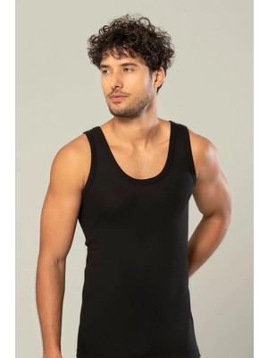 Erdem Erkek 6'lı Beyaz Penye Atlet