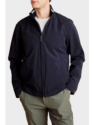 Brooks Brothers Dik Yaka Cep Detaylı Fermuarlı Mont Erkek Mont BBSS26MJC001137