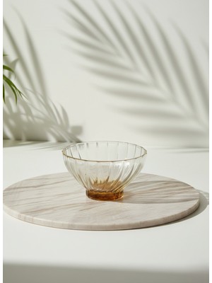 Özbience Gri Jelly Kase Buket, Cam Tatlı Kasesi, Dekoratif Sunum Seti – 6 Adet