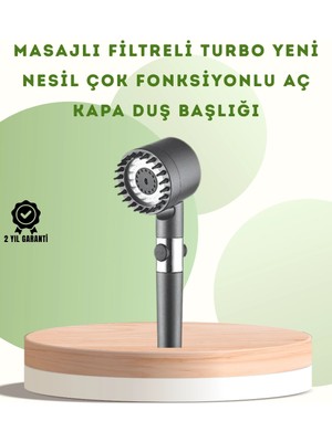 Hsc Bilişim Banyo Için Filtreli Duş Başlığı Pratik Kullanım