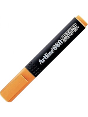 Artline 660 Fosforlu Kalem Turuncu