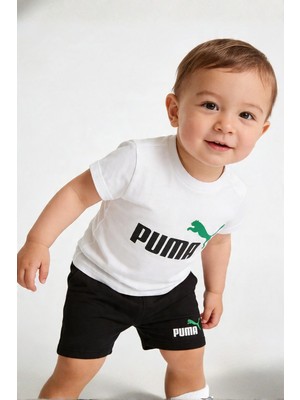 Puma Minicats Essentials Çocuk Şort Tişört Takımı 2’li Yazlık Set
