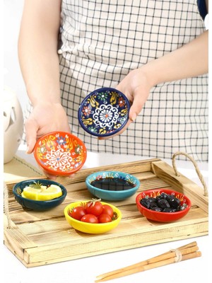 Özbience 6'lı Mini Sunumluk Kase Seti, Kahvaltılık, Reçellik, Sosluk ve Çerezlik