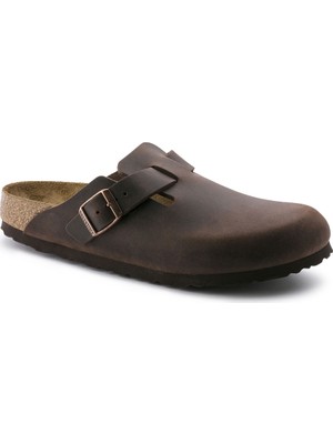 Birkenstock Boston Unisex Kahverengi Kapalı Terlik 860133