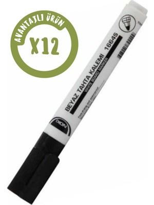 Özbience Beyaz Tahta Kalemi 12'li Kutu, Yazma ve Çizim Için Mükemmel Seçenek