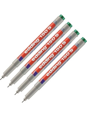 Özbience Yeşil 150S Asetat Kalem 4'lü Paket, Yüksek Kalite ve Şıklık