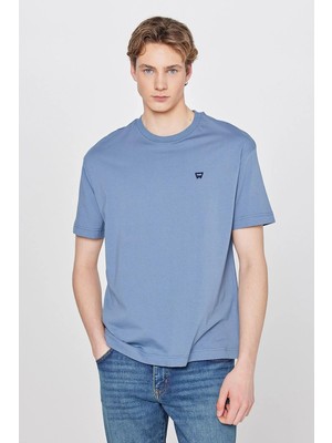 Wrangler Small Logo Bisiklet Yaka T-Shirt W7NM203877223