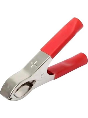 Mikasso Küçük 50 mm Kırmızı Krokodil Akü Maşası (5273)