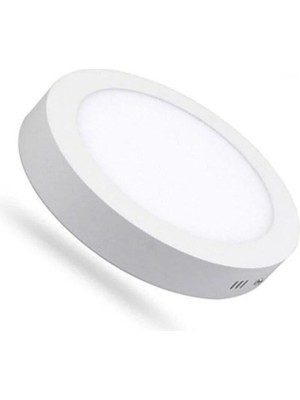 Mikasso -Asm 1006 Sıva Üstü Yuvarlak Panel 6W Beyaz Işık