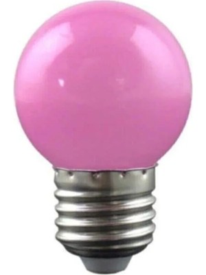 Mikasso 1W Gece Lambası Pembe (Pink) Renk Ampul