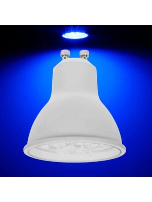 Mikasso 2 Adet 7 W. GU10 Duy Mavi Işık LED Ampul