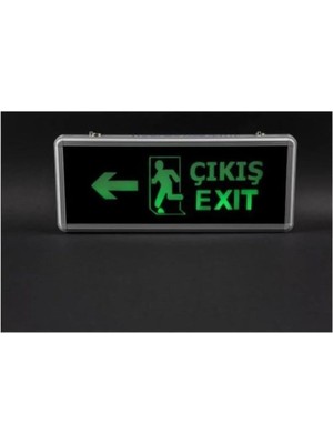 Mikasso Exit Çıkış Exit Kapıya Koşan Adam CT-9174 Yeşil