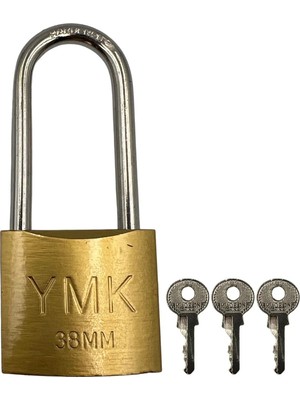 Mikasso Ymk Asma Kilit Uzun Sarı 38 mm