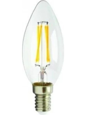 Mikasso 4 Watt LED Filament Buji Ampul Gün Işığı Beyaz