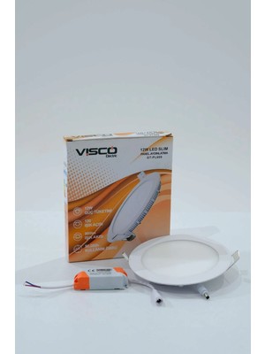 Mikasso Visco 12W LED Slim Panel IP20 Beyaz(Ölçüler Açıklamada)
