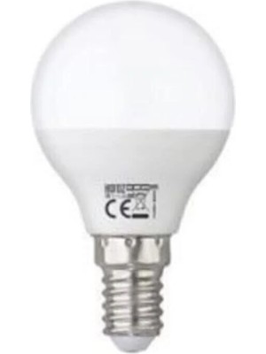 Mikasso 5W Mini Yuvarlak Top LED Ampul E14 Beyaz