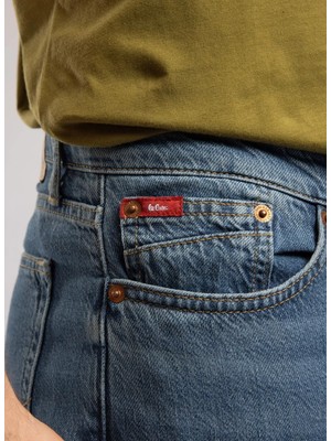 Lee Cooper Mavi Erkek Straight Denim Pantolon 262 Lcm 121040 Harry Arty Mıd Blue