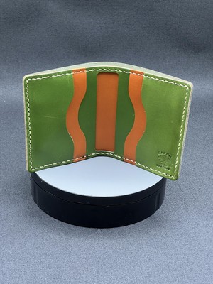 Oakco Leather Yeşil Deri Cüzdan