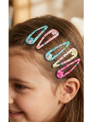 My Balli Store Claire's 6'lı Desenli Çıt Çıt Toka