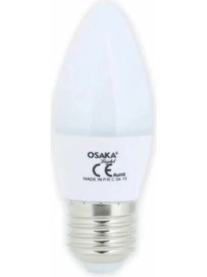 Mikasso 6W LED Mum Avize Ampulü E27 Günışığı. Beyaz