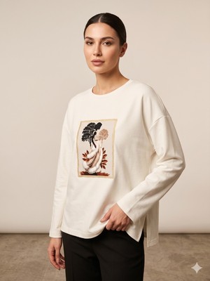 Centilmen Dossodossi Desenli Bluz 1054