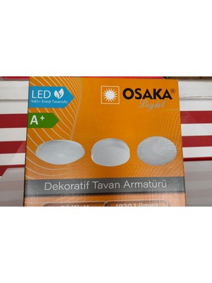 Osaka 24W Dekoratif Tavan Armatürü 6500K 1920 Lümen Arm 1081
