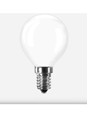 Mikasso 7W = 50W Eşdeğer 6500 Kelvin Beyaz Işık E14 Ince Duylu 540 Lümen G45 Top LED Ampul