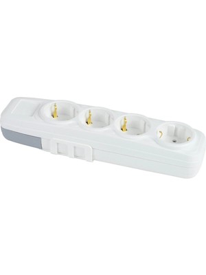 Mikasso HV4340.1 – 3’lü Topraklı Grup Priz (Klemensli) Siyah