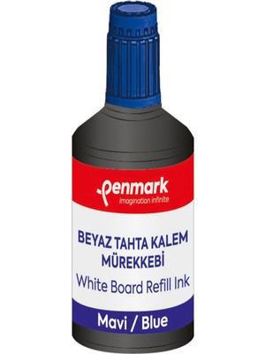Özbience Beyaz Tahta Kalem Mürekkebi 100ML Mavi, HS-107, Kalem Aksesuarı