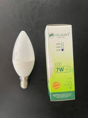 Mikasso 7 Watt E-14 Duylu 6500 Kelvin Beyaz Işık 560 Lümen LED Ampül