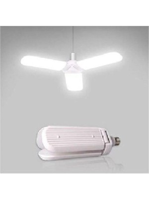 Mikasso Pervane Kanatli Ledli Ampül Beyaz 30W