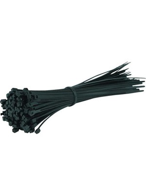 Mikasso Kablo Bağı 100MM (100 Adet) Siyah