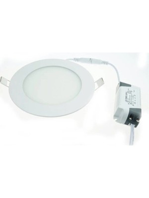 Mikasso 3W Sıva Altı Slim LED Panel Beyaz Işık Spot Lamba
