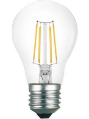 Mikasso 4231 Fılament LED Ampul 6W Günışığı Sarı