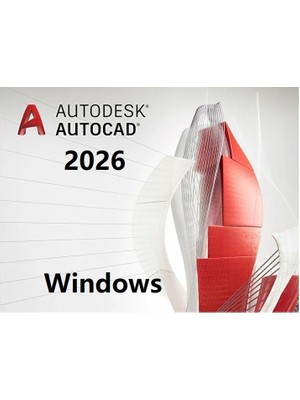 Autodesk Autocad 2026 Full Sürüm 3 Yıl Lisans Kod - Hızlı Online Aktivasyon Dijital Ürün