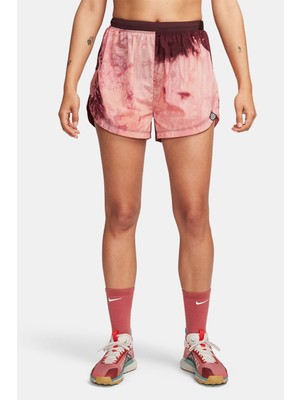 Nike Dri Fit Repel 3 In Womens Running Short Fermuar Cepli Kadın Koşu Şortu Turuncu