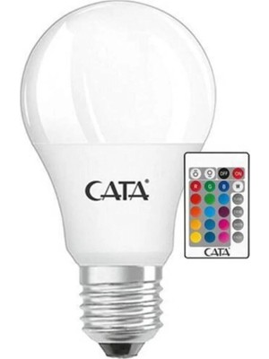 Mikasso Rgb LED Kumandalı Ampül 9W Beyaz