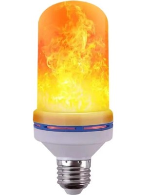 Mikasso 5 W Alev Efektli LED Ampul - 4 Modlu - E27 - CT-4059