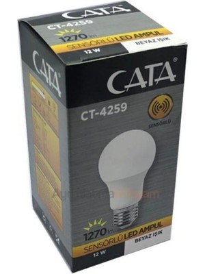 Mikasso 12 Watt Sensörlü LED Ampul CT-4259
