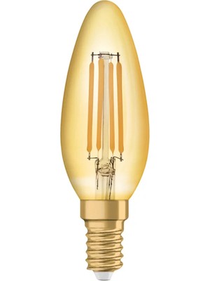 Mikasso Vintage 1906 Klasik B 35 Filament 4W 824 Altın E14